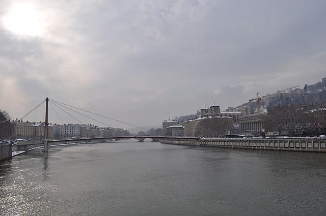 Lyon sous la neige...