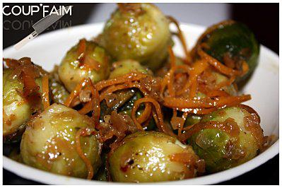 Choux De Bruxelles Aux Zestes D Oranges Paperblog