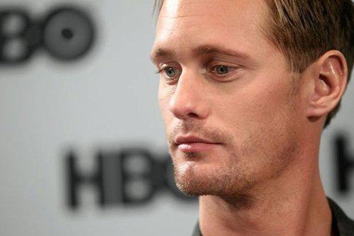 Photos: Alexander Skarsgård en Pologne