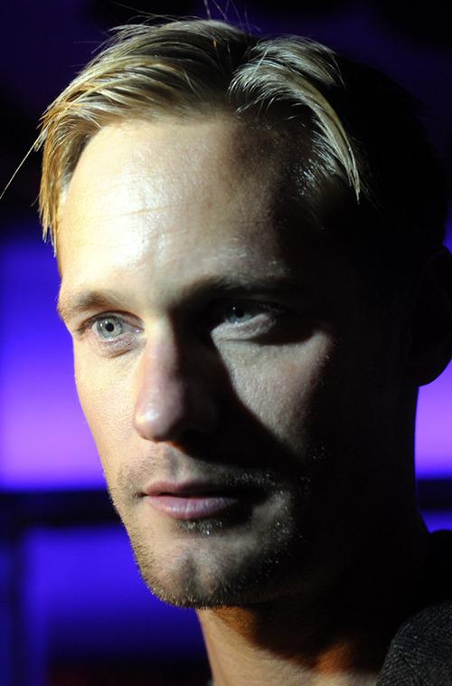 Photos: Alexander Skarsgård en Pologne
