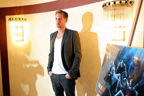 Photos: Alexander Skarsgård en Pologne