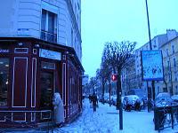 Vincennes sous la neige