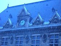 Vincennes sous la neige