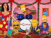 Vidéo Katy Perry chez Simpson pour Noël
