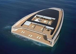 Le yachting de luxe bat pavillon vert