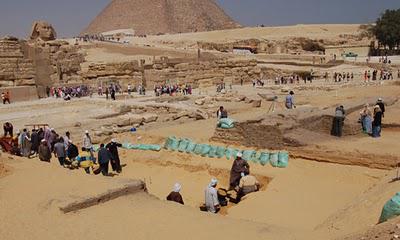 Egypte: il y a 3400 ans, Thoutmosis IV cherchait déjà à protéger le sphinx
