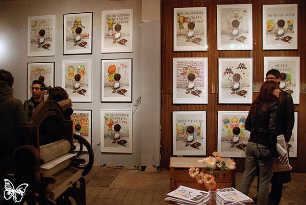 DRAN – I HAVE CHALKS – LONDON – OPENING