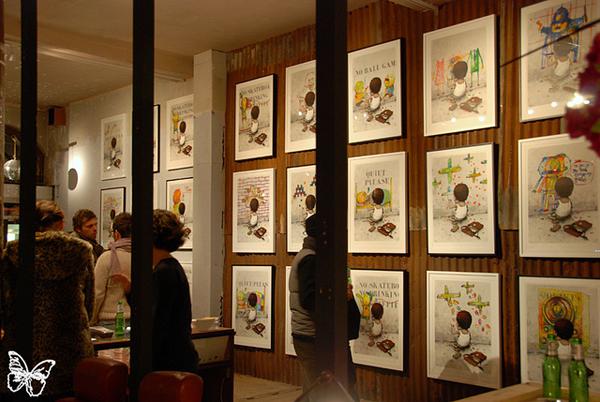 DRAN – I HAVE CHALKS – LONDON – OPENING