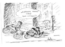 Quand la police pousse...