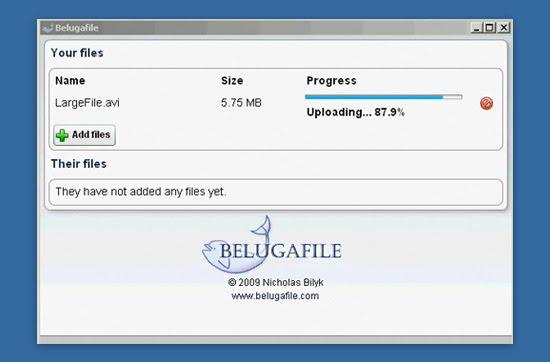 BelugaFile : Envoyer de gros fichiers facilement