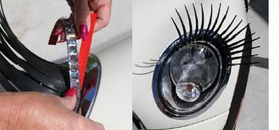 Des faux-cils pour votre voiture
