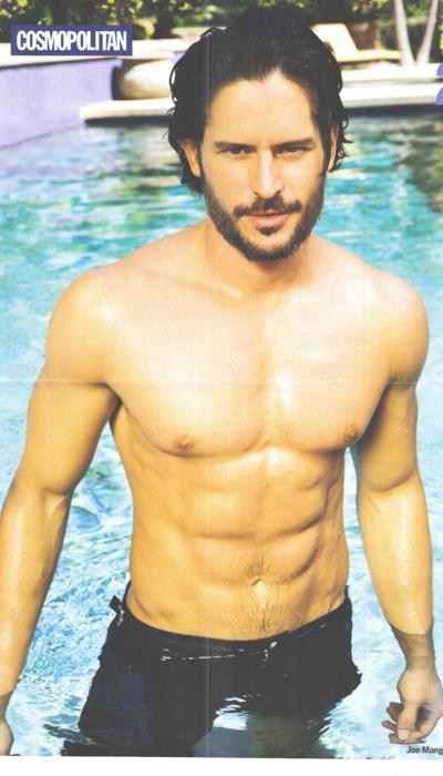 Joe Manganiello dans Cosmopolitan
