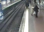 Sauvetage spectaculaire dans métro Madrid