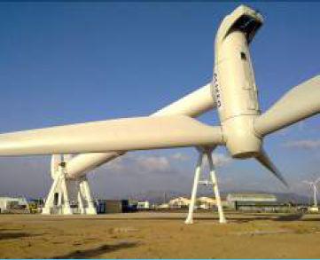 image Alizéo, une éolienne synchrone rabattable de 1MW