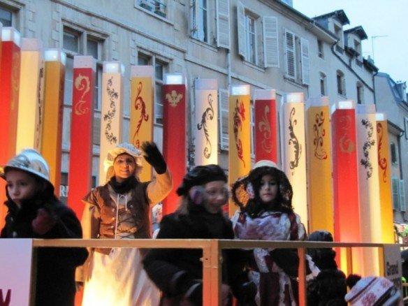 Sur le char du Grand Nancy - Saint-Nicolas