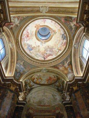 Eglise Saint-Nicolas des Lorrains à Rome - Intérieur baroque