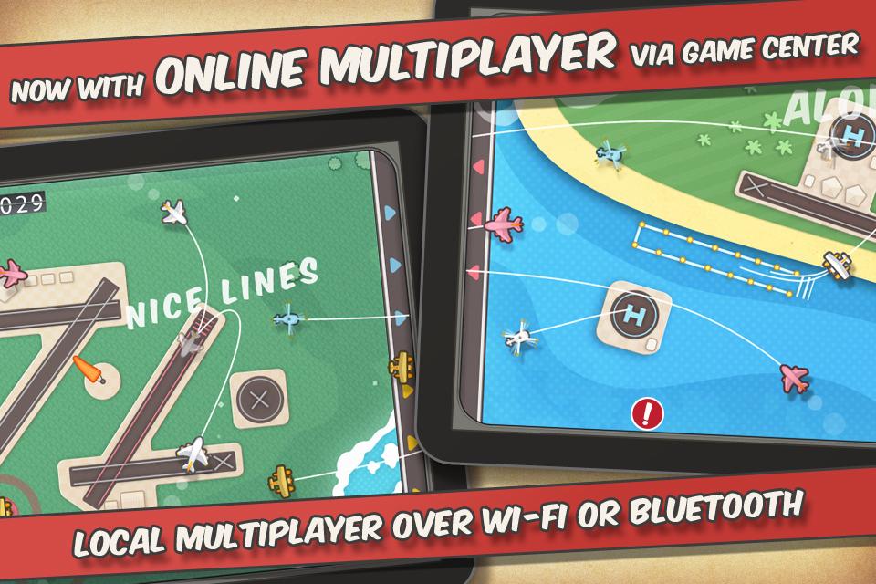 [iTunes] Mise a jour de Flight Control, avec un mode Multijoueurs avancé!