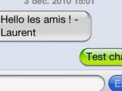 Tweak ChatPic, Photo d’un contact lors chat sms.