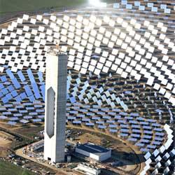 Les Tour Solaire, une centrale à énergie renouvelable