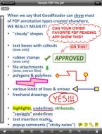 GoodReader gère maintenant l’impression des documents