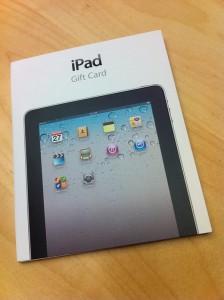 Pour Noël, offrez un iPad en carton !