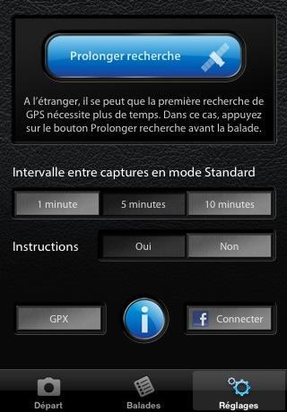 gps4cam, géotaguez vos photos sur iPhone