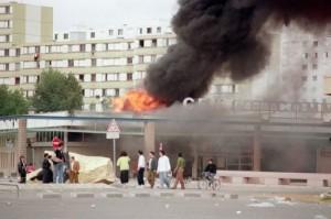 Les émeutes de Vaulx-en-Velin le 7 octobre 1990