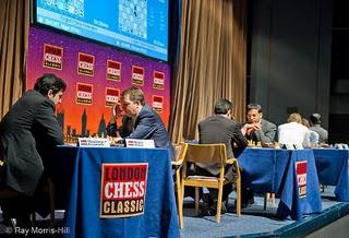 Echecs en Angleterre : Kramnik 1-0 Short © www.londonchessclassic.com