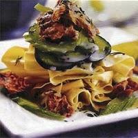 Pâtes de thon aux légumes croquants