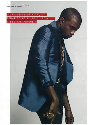 Kanye West dans I.D mag