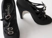 Vide dressing chaussures Chanel multi-brides noires