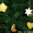 Des biscuits pour réaliser une guirlande de Noël - http://creatie.ch/decoration-noel-ecologique/