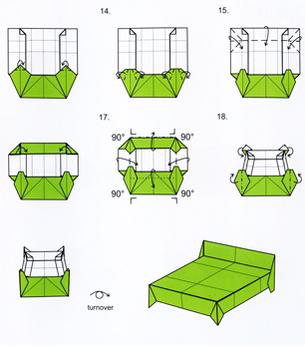 Furniture Origami set