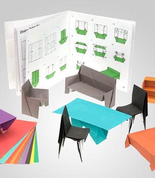 Furniture Origami set