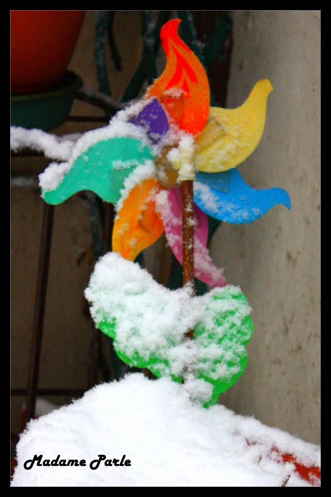 Il neige à Paris, mais c’est aussi joli et cosy pour mon grand de 4 ans