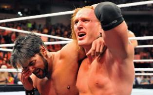 Le règne des Nexus à la WWE se fissure avec la défaite de Heath Slater et Justin Gabriel