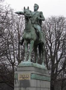 La Statue de Bolivar au Pont Alexandre III