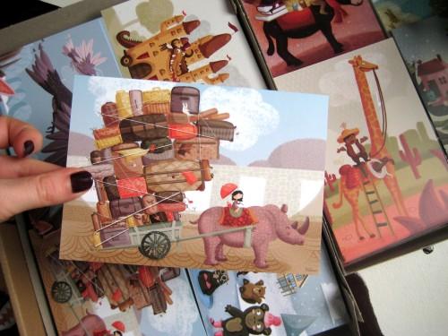 Papeterie et Marché de Noël à Nantes