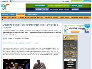 10 desserts de Noël de grands pâtissiers pour les épater