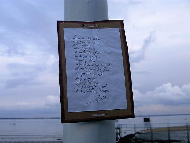 la poésie prend l'air