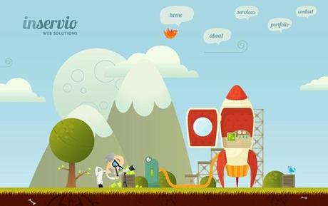30 webdesign illustrés avec des personnages