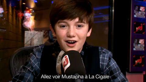 Greyson Chance ... A son tour de faire la promo de Mustapha El Atrassi
