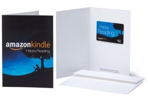 Amazon lance la carte cadeau Kindle - Paperblog