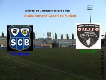 Foot / SCB : Match amical contre Calvi (CFA 2) ce à 19h à Armand-Césari.