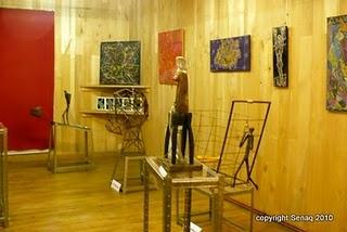 Mes oeuvres en expo dans l'expo sur les rails again au 34 rue Chantecrit 33000 Bordeaux