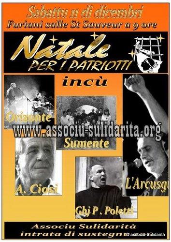 Une soirée de soutien aux Prisonniers Corses détenus sur le Continent se tient ce soir  à Furiani.