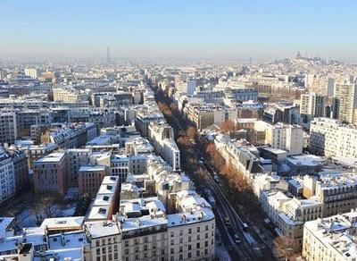 Europe sous la neige ..