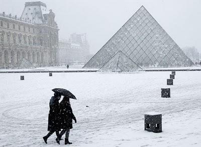 Europe sous la neige ..