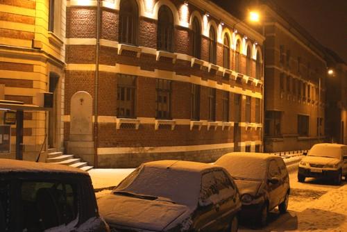 Lille by night en décembre.