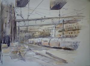 Une séance d’aquarelle avec Jean-Paul